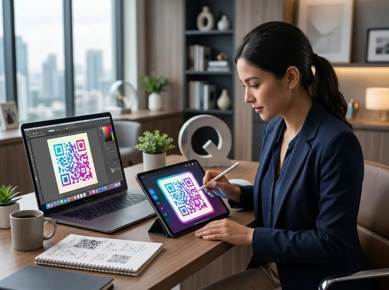 QR Code Design: Mastering Color Contrast for Your Business